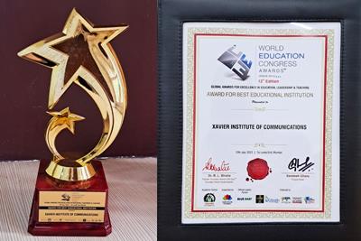 XIC Awarded Best Educational Institution