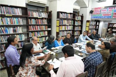 Faculty meeting of Journalism and Advertising & Marketing Course
