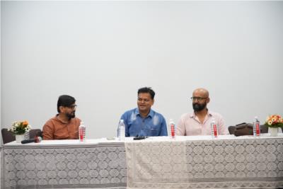 Film Television and Journalism students interact with the brains behind OMG 2