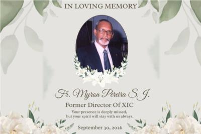 In Loving Memory of Fr. Myron J. Pereira