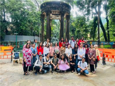 Journalism & Media Convergence students visited Botanical Garden and Zoo at Byculla