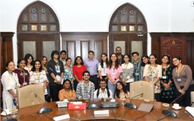 Journalism & Media Convergence students visited the BMC office