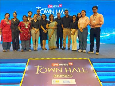 Journalism Students attend CNN-News18 Townhall Event