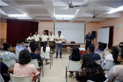 Workshop for new batch