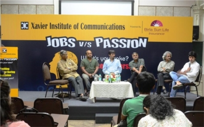 XAVIER INSTITUTE OF COMMUNICATION HOSTS JOBS V/S PASSION