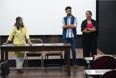 Kushal Golwelkar and Adhishree Amruth, JR alumni shared their experiences with JR Batch