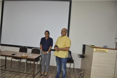 Mr. Amith Prabhu & Ms. Sarika Chavan (XIC PR Alumni) had an interactive session with PR students