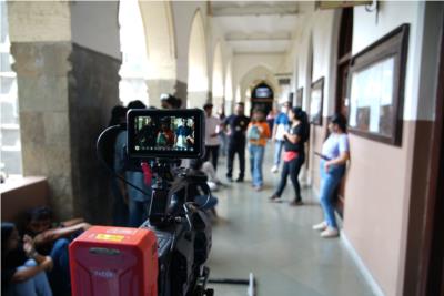 XIC students roll cameras through the lenses of Parisian professionals